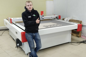 Инсталляция iECHO BK-2516 в Центре цифровой резки Cutters-Pro