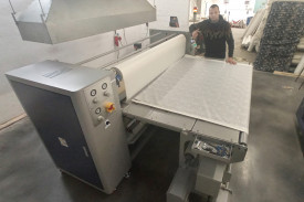 На производстве сумок-шопперов в Питере установлен каландр TitanJet RTX34