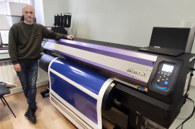 Принтер Mimaki JV300-160 Plus установлен в московской РПК "Бест Кволити Дизайн"