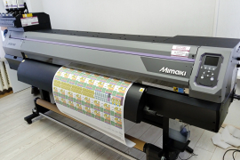 В Беларуси запущен первый экосольвентный принтер Mimaki JV100