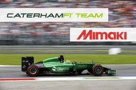 Mimaki заключает договор с Caterham F1