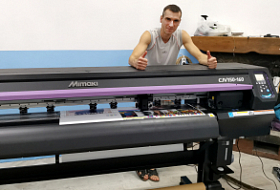 Салон оперативной печати из Таганрога расширяется новым Mimaki CJV150