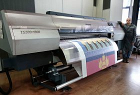 Пробег текстильного принтера Mimaki перевалил за миллион квадратов!