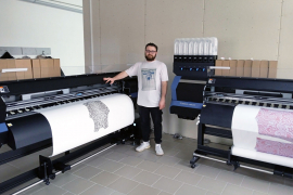 Уже второй принтер Mimaki TS55 установлен в компании "НейлТекс" из Бреста