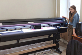 Инсталляция Mimaki CJV150 в Казанском государственном институте культуры
