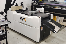 Запуск режущего плоттера iECHO PK-0604 в сочинской типографии BigPrint