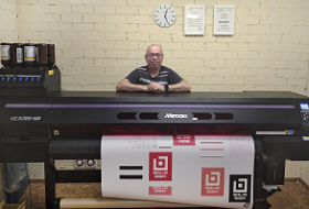 Салон печати в Набережных Челнах обзавелся новым Mimaki UCJV300