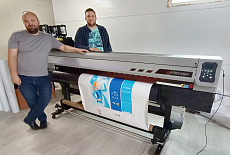 В компании ART LIFE из Перми установлен УФ-принтер Mimaki UJV100-160 Plus