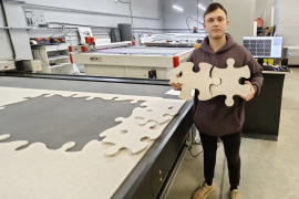 Уже второй комплекс iECHO установлен на производстве акустических панелей FLYFELT