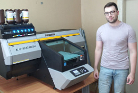 Новейший УФ-принтер формата А3 Mimaki UJF-3042 MkII запущен в Чебоксарах