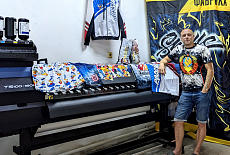 Фабрика спортивной одежды STAYA (Краснодар) усиливается новым Mimaki TS100