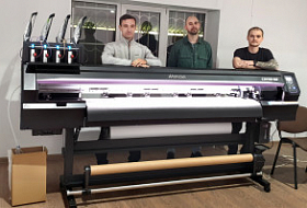 Запуск Mimaki CJV150 на фабрике бытовой техники Remenis