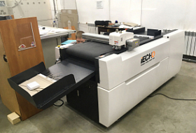 Запуск iECHO PK-0705 PLUS в типографии "ИНТ" (Кемерово)