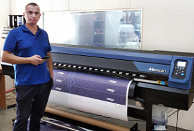 Запуск Mimaki TS100 на фабрике спортивной одежды в Казани