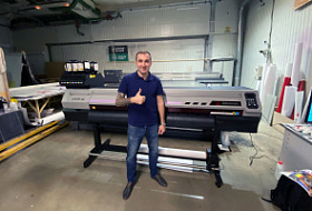 Очередная РПК выбирает УФ-принтер Mimaki UJV-100