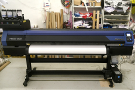 В компании "Флаги Сибири" установлен уже второй принтер Mimaki TS100-1600