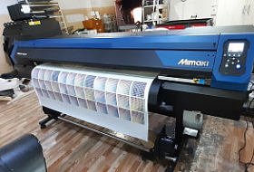 Инсталляция принтера Mimaki TS100-1600 в компании "АрмадаСтар" из Минска