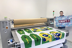 Запуск Mimaki JV300 и TitanJet RTX34 на фабрике спортивной одежды "Kimura"