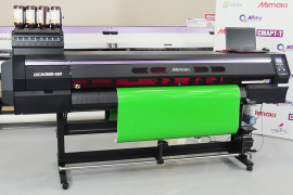 Видеообзор принтеров Mimaki UCJV150 и UCJV300