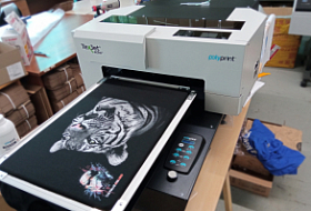 Инсталляция футболочного принтера Polyprint echo2 в столичной РПК