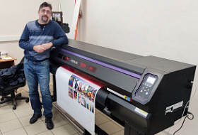 Инсталляция Mimaki UCJV300 в Музее Победы на Поклонной горе в Москве