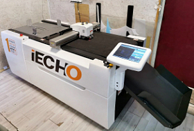 Режущий плоттер iECHO PK-0705 PLUS в рекламном агентстве "Почерк"