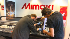 Очередная стажировка наших инженеров в европейском офисе Mimaki