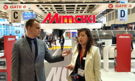 FESPA-2018. Интервью с региональным управляющим по продажам Mimaki Europe госпожой Миной Маедой