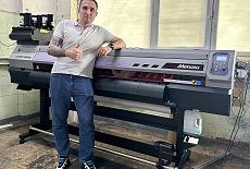 В московской РПК "Троя" запущен новый УФ-принтер Mimaki UJV100-160 Plus