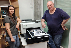 Запуск DTG-принтера Polyprint TexJet echo2 в компании "Карандаш" из Минска
