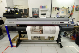 УФ-принтер Mimaki UJV100 в столичной типографии Wowbanner