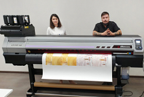 На производстве дизайнерских обоев в Ростове-на-Дону запущен Mimaki UJV100