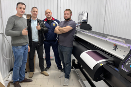 Запуск Mimaki JV300 и TitanJet RTX34 на фабрике спортивной одежды "Kimura"
