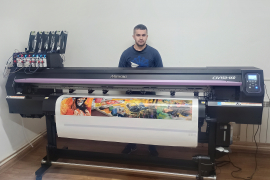 Mimaki CJV150 на производстве модульных картин в Набережных Челнах