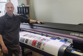 Mimaki CJV150-160 установлен в РПК "Бест Кволити Дизайн" из Москвы