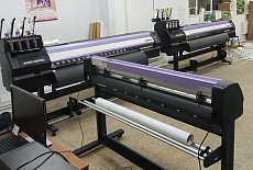 Режущий плоттер Mimaki CG-130FXII Plus на автомобильном заводе "Центртранстехмаш"