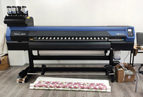 Запустили очередной Mimaki TS100 на производстве женской одежды