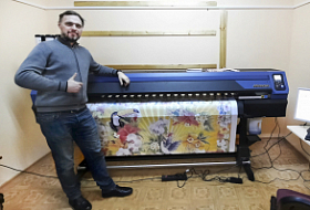 В Калининграде запущен первый в регионе текстильный Mimaki TS100