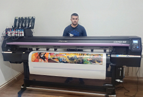 Mimaki CJV150 на производстве модульных картин в Набережных Челнах
