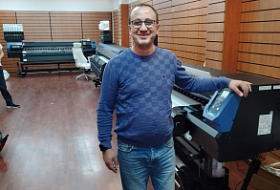 Стабильное развитие - по текстильному принтеру Mimaki каждые два месяца