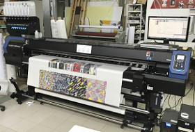 Запуск текстильного принтера Mimaki Tx300 в Великом Новгороде