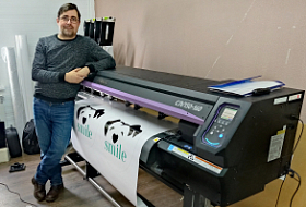 Mimaki CJV150 сменяет китайскую технику в московской РПК DION