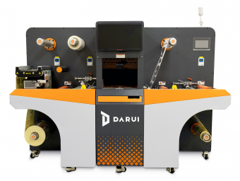Станок для лазерной высечки этикеток Darui D-J3