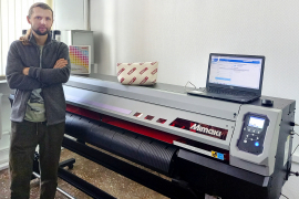 "Полиграф-Центр" из Прокопьевска усиливается новеньким Mimaki UJV100