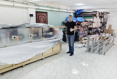 Подготовка к запуску первого в Дагестане текстильного раскройщика iECHO