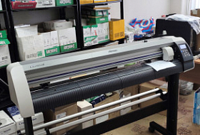 Запуск режущего плоттера Mimaki CG-100SRIII в компании "Три-R" (Чебоксары)