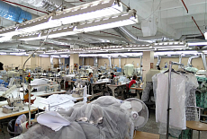 Второй JV300 на производстве модной дизайнерской одежды
