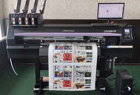 Mimaki CJV150-75 для производства этикеток на химическом заводе