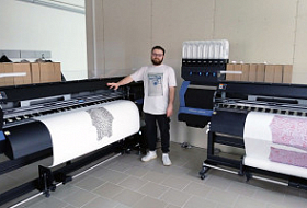 Уже второй принтер Mimaki TS55 установлен в компании "НейлТекс" из Бреста