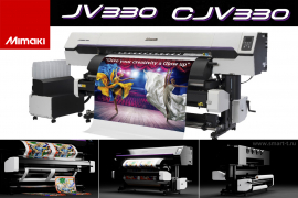 Mimaki представляет новейшие флагманские экосольвентные принтеры JV330 и СJV330